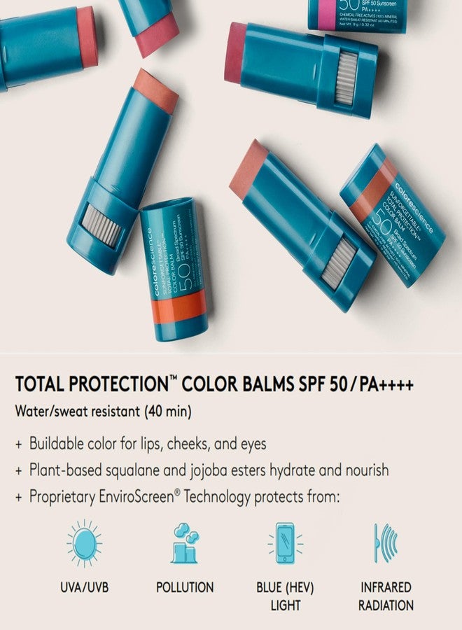 Colorescience Sunforgettable Total Protection Color Balm SPF 50, for Cheeks & Lips, SAVANNA - Image 5